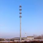 45M Steel Microwave Monopole Transmission Line Tower