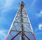 Q235 Steel GSM RRU Electric Transmission Tower