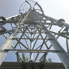 3 Or 4 Legged Telecom Lattice Tower Steel Antenna Customized 10 Mtr