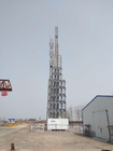 Communication And Monitoring Rru Telecom Tower Hot Dip Galvanized
