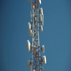 Four Legged Steel Lattice Self Supported Mobile Communication Tower 100meters