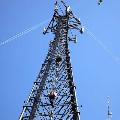 Radio Mobile 3 leg Self Erecting Lattice Steel Towers