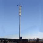 45M GSM Monopole Steel Tower For Broadcast TV