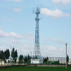 80m Q345B Steel Structure Tower For Communication