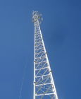Painted 15m Telecommunication Lattice Steel Towers