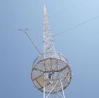 Three Legged Steel Lattice Antenna Guyed Wire Tower