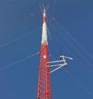 SGS 42m Mobile Cell Antenna Guyed Wire Tower