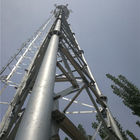 OEM Q420B Steel Tube Mobile Tower Antenna For Telecom