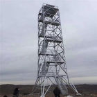 Angle Steel Army Watch Tower For Man Made Observation