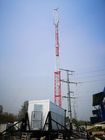 Changtong 300m cctv Trailer Mounted Antenna Mast