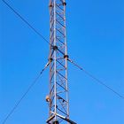 Steel Bar Triangular Radio Telecom Guyed Wire Tower