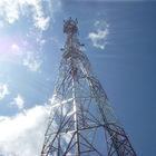 Tubular Telecom Mobile Mast 50m Lattice Steel Towers