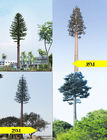 Telecom Camouflaged Monopole ASTM A36 Palm Tree Tower For Telecommunication