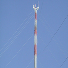 50m Guyed Lattice Tower Electric Communication Mast