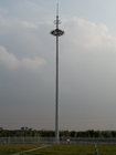 40m Monopole Antenna Tower Hot Dip Galvanized Octagonal Tapered