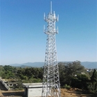 Telecommunication Free Standing Lattice Tower 4 Legged
