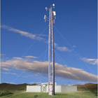 Triangular 3 Legged Guyed Wire Tower Communication Radio