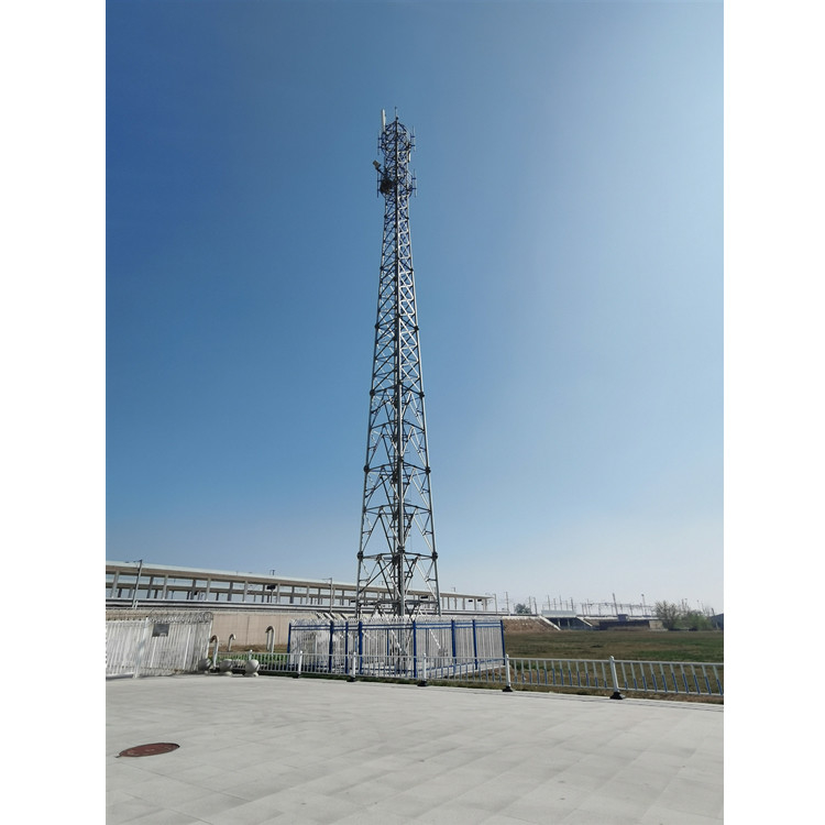 3 Leg Steel Tube Cell Phone Signal Tower Mobile Telecommunication