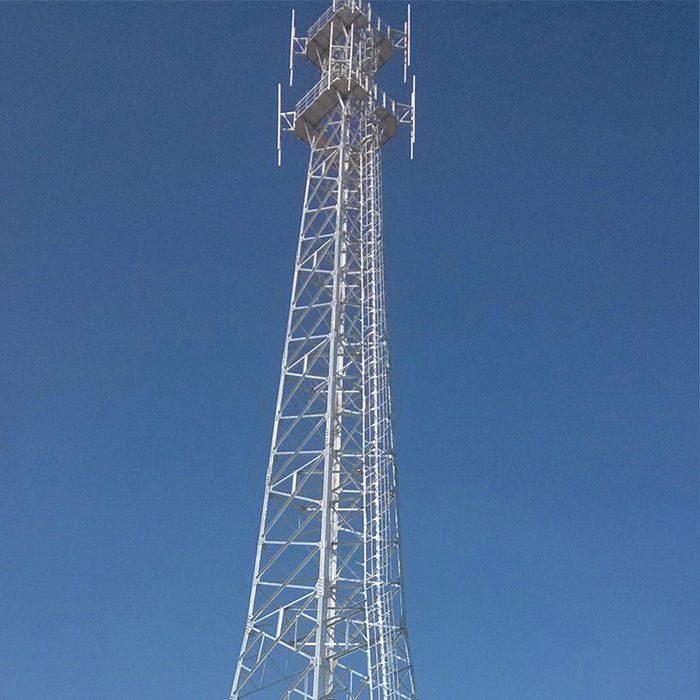 Mobile Communication 30M Lattice Tower Telecom