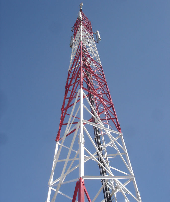 4 legs Microwave 5G Communication Angle Steel Tower