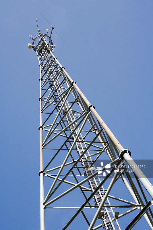 Hot Dip Galvanized Telecom Q235 Steel Structure Tower