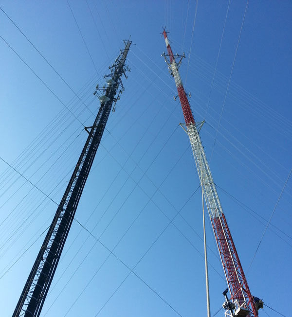 36m/S Telecom Triangular 30m Lattice Guyed Cell Tower