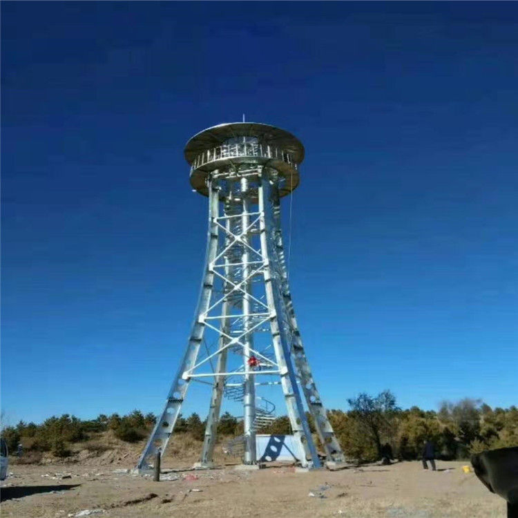 20m galvanized Fire Observation Military Guard Tower