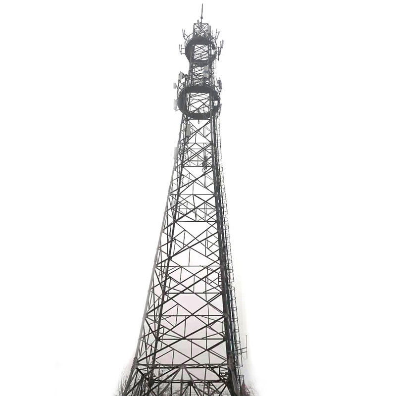 Radio Television Angle Steel 4 Legged Tower