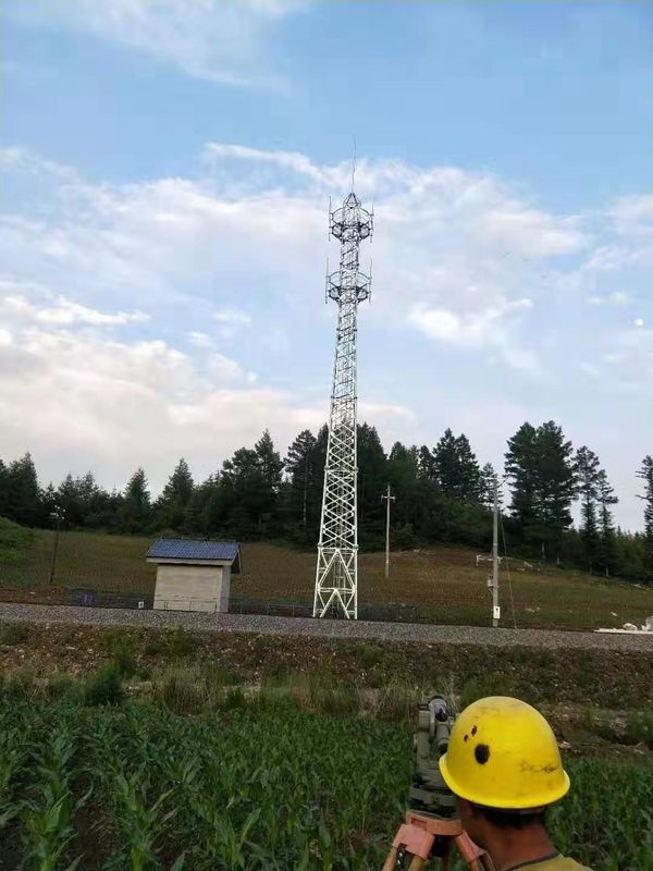 ISO9001 2008 Triangular GSM 4G 5g Mobile Cell Tower