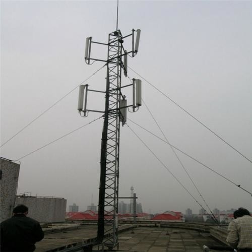 5g / 4g / 3g Q235 Guyed Wire Tower Angle Steel