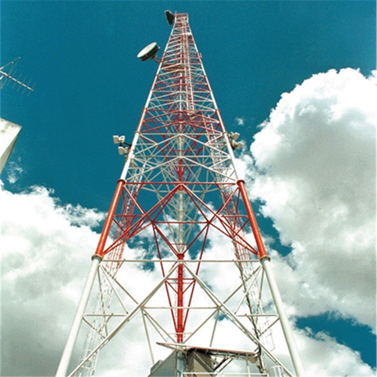 3 Or 4 Legged Tower Lattice Telecom Tubular Angular