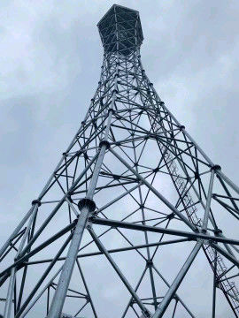 Hot DIP Galvanized Q345 5g Internet Tower Mobile Phone Telecom Steel Tower