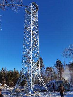 20m Meteorological Steel Military Guard Tower