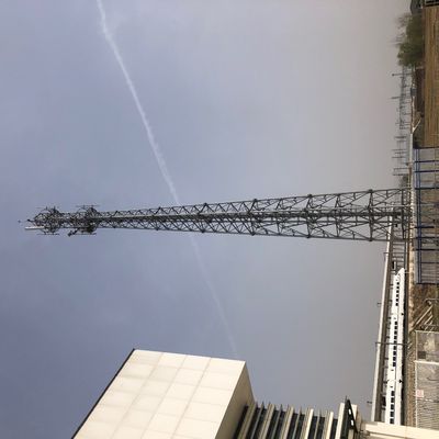 Communication Wifi Radio 15m Guyed Lattice Tower
