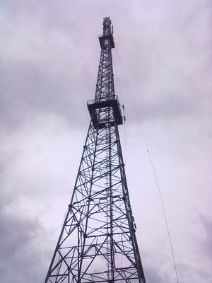 Support 30 40 45 50 Meter Radio Antenna Tower Angular Telecom